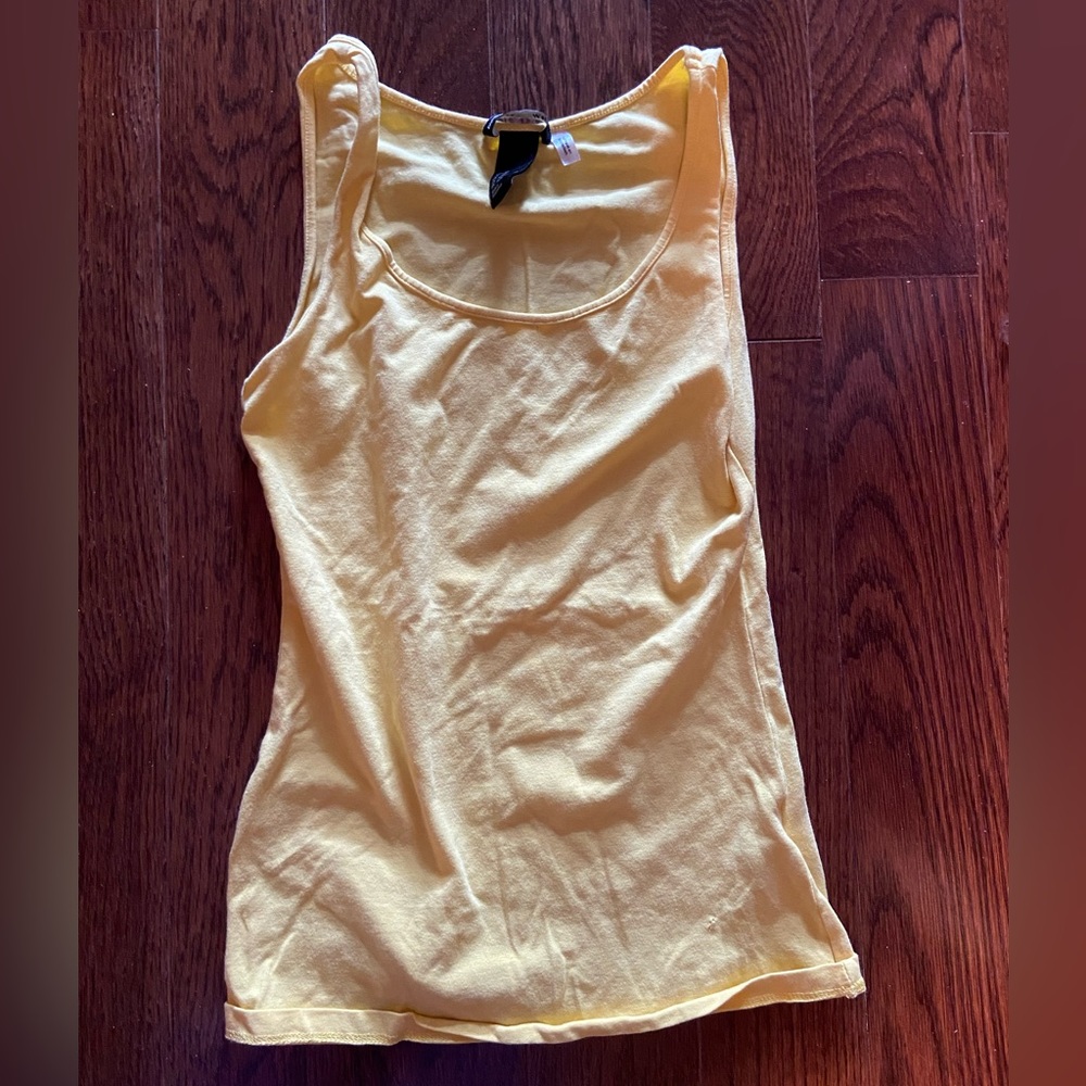 Yellow tank top
